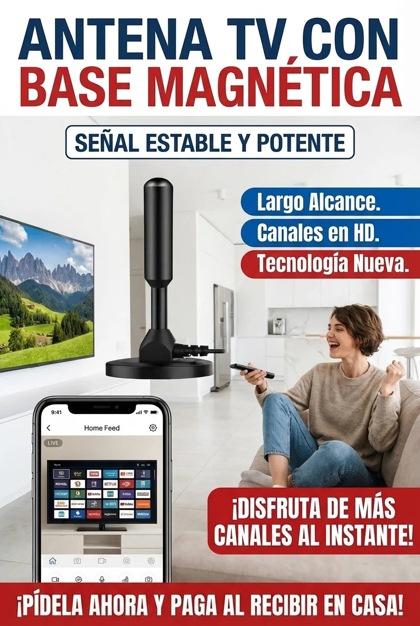 X2 Antenas HD TV 4K